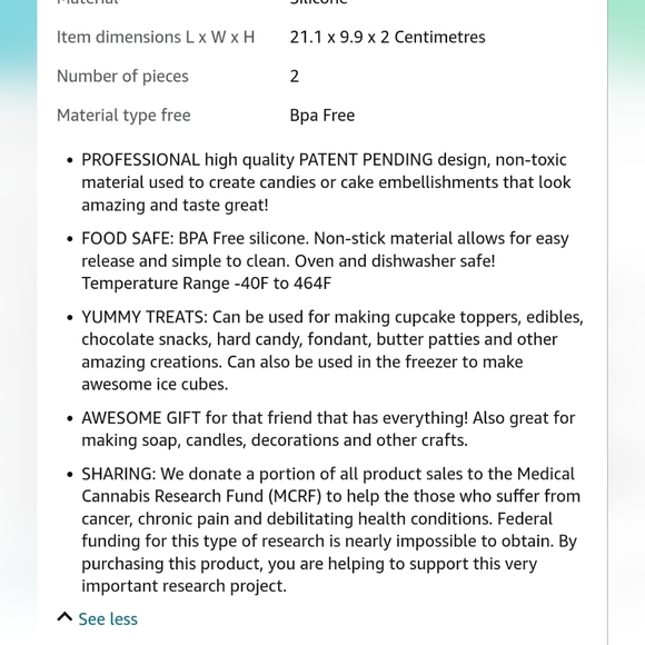 LEAF CANDLE MOLD - Picture 6 of 6